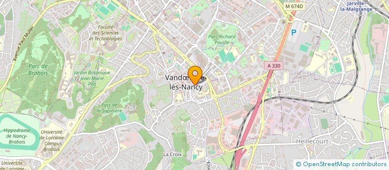 localisation de l'entreprise MONSIEUR MOHAMED DJEMLI à VANDŒUVRE-LES-NANCY