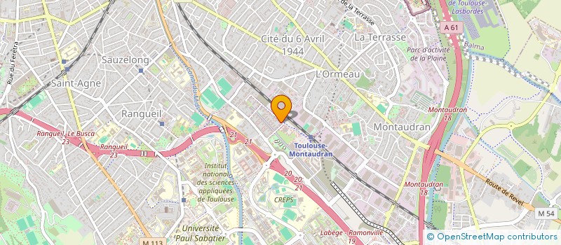 localisation de l'entreprise MONSIEUR MOHAMED DJERBA à TOULOUSE