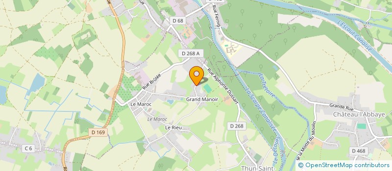 localisation de l'entreprise MONSIEUR MOHAMED DJERIOU à SAINT-AMAND-LES-EAUX