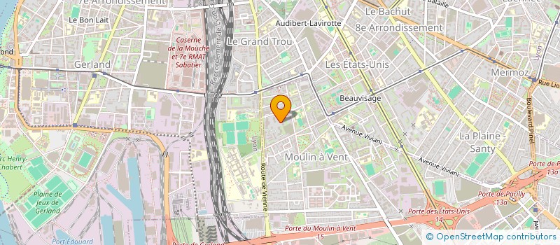 localisation de l'entreprise MONSIEUR MOHAMED DJERMANE  VENISSIEUX