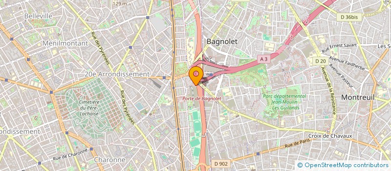 localisation de l'entreprise MONSIEUR MOHAMED DJERRAR  PARIS