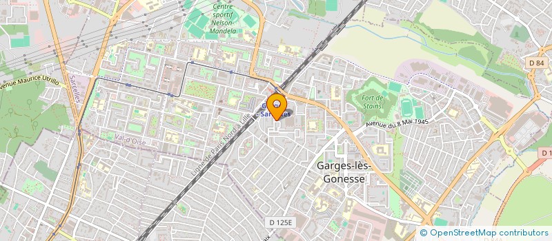 localisation de l'entreprise MONSIEUR MOHAMED DJIBRILA  GARGES-LES-GONESSE