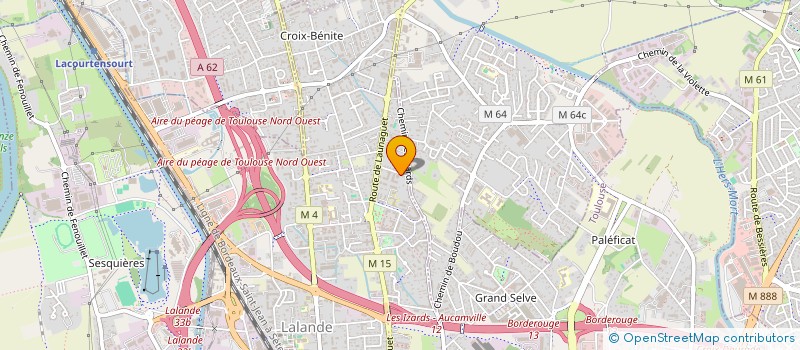 localisation de l'entreprise MONSIEUR MOHAMED DJILLI  TOULOUSE