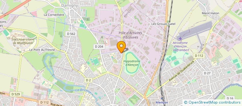 localisation de l'entreprise MONSIEUR MOHAMED DORE à ALENCON