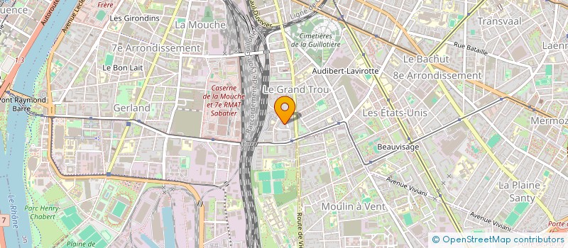 localisation de l'entreprise MONSIEUR MOHAMED DOUDECHE  LYON