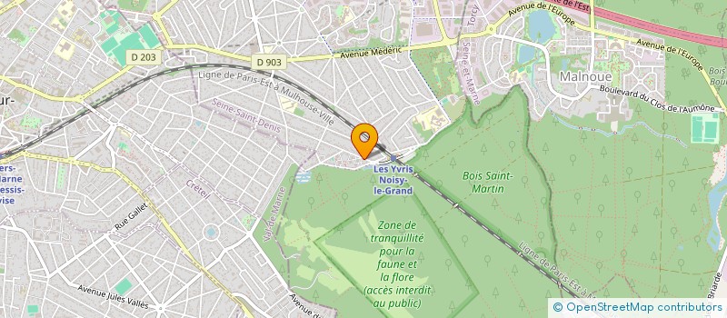 localisation de l'entreprise MONSIEUR MOHAMED DOUIRI  NOISY-LE-GRAND