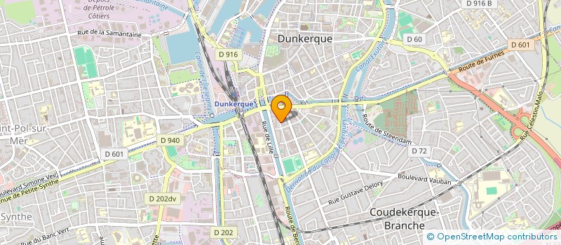 localisation de l'entreprise MONSIEUR MOHAMED DOUMBIA à DUNKERQUE