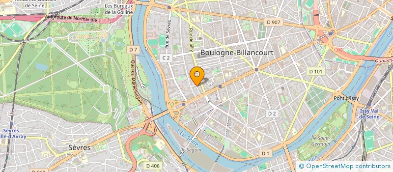 localisation de l'entreprise MONSIEUR MOHAMED DOUMBIA à BOULOGNE-BILLANCOURT