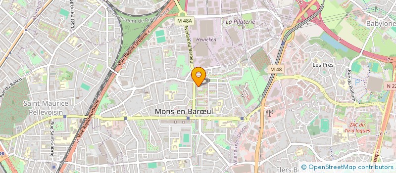 localisation de l'entreprise MONSIEUR MOHAMED DOUZANE  MONS-EN-BARUL