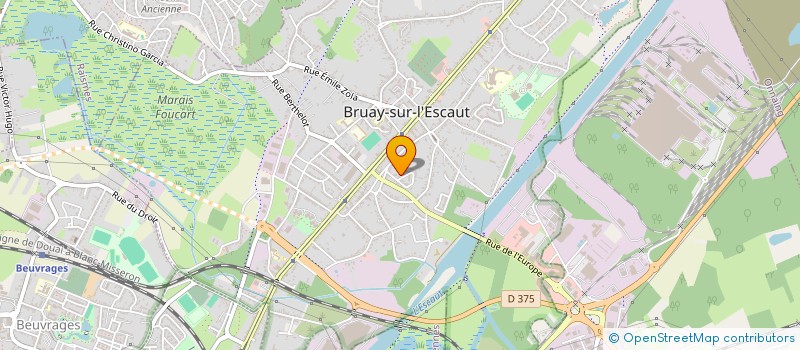 localisation de l'entreprise MONSIEUR MOHAMED DRAI  BRUAY-SUR-L'ESCAUT