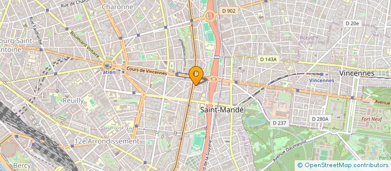 localisation de l'entreprise MONSIEUR MOHAMED DRAME  PARIS