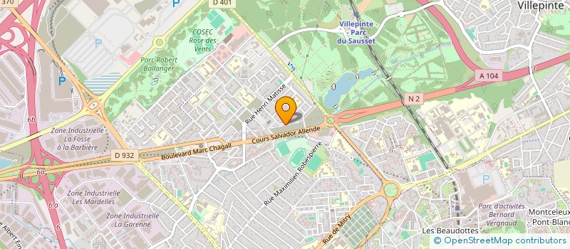 localisation de l'entreprise MONSIEUR MOHAMED DRAME  AULNAY-SOUS-BOIS