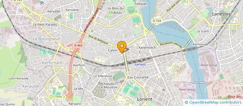 localisation de l'entreprise MONSIEUR MOHAMED DRAOUI  LORIENT