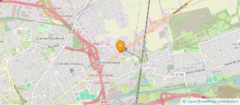 localisation de l'entreprise MONSIEUR MOHAMED DRARIS  LOISON-SOUS-LENS