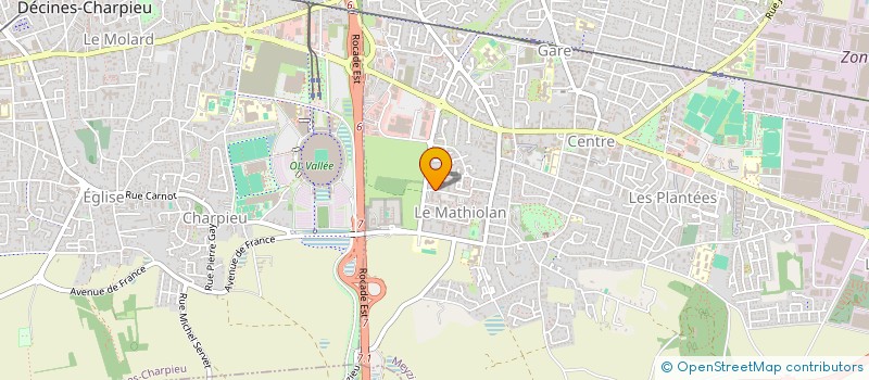 localisation de l'entreprise MONSIEUR MOHAMED DREID  MEYZIEU