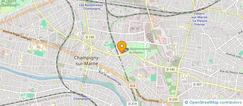 localisation de l'entreprise MONSIEUR MOHAMED DRIDI à CHAMPIGNY-SUR-MARNE