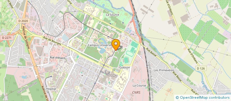 localisation de l'entreprise MONSIEUR MOHAMED DRIDI  ORLEANS