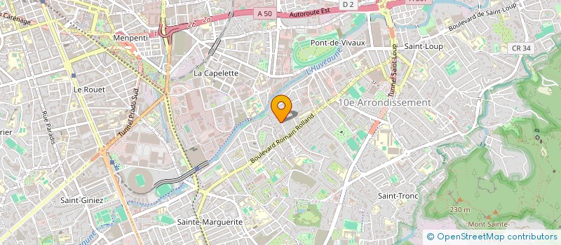 localisation de l'entreprise MONSIEUR MOHAMED DRIF  MARSEILLE