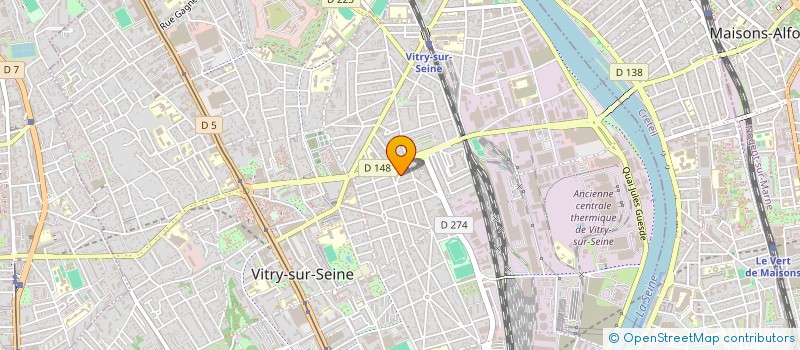 localisation de l'entreprise MONSIEUR MOHAMED DRIRA à VITRY-SUR-SEINE