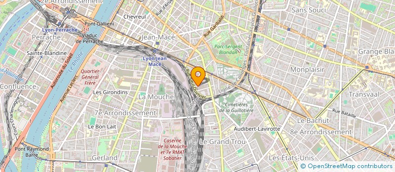 localisation de l'entreprise MONSIEUR MOHAMED ECHAHID  LYON