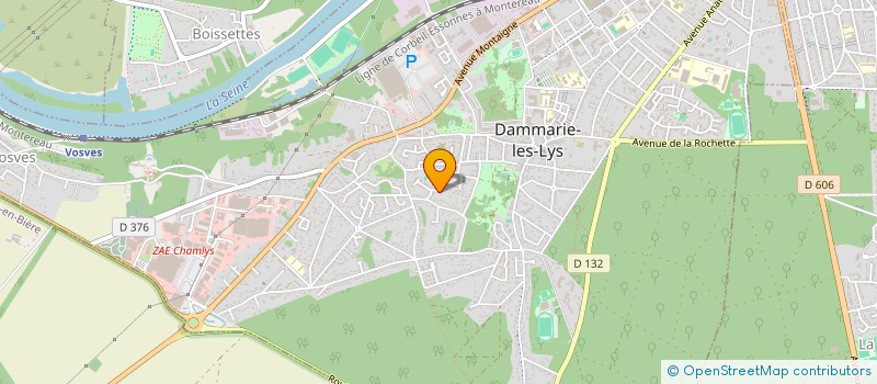 localisation de l'entreprise MONSIEUR MOHAMED ED DAIRI à DAMMARIE-LES-LYS
