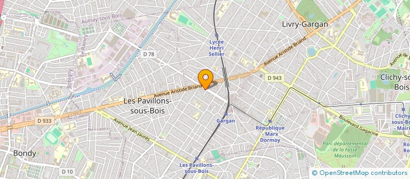 localisation de l'entreprise MONSIEUR MOHAMED EID  LES PAVILLONS-SOUS-BOIS