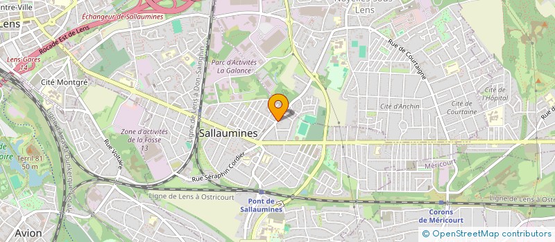 localisation de l'entreprise MONSIEUR MOHAMED EL AARJ à SALLAUMINES