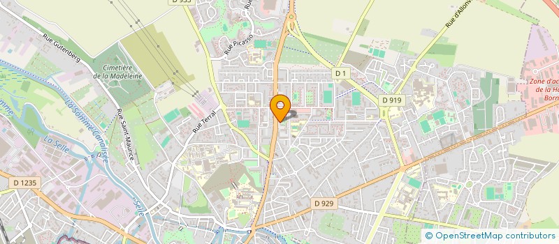 localisation de l'entreprise MONSIEUR MOHAMED EL ABDI  AMIENS