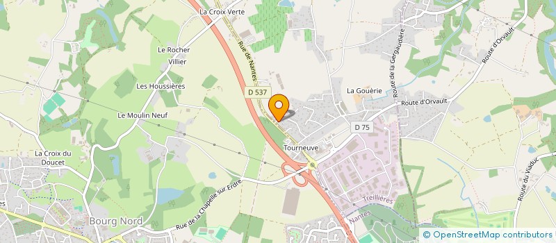 localisation de l'entreprise MONSIEUR MOHAMED EL AGREBI  TREILLIERES