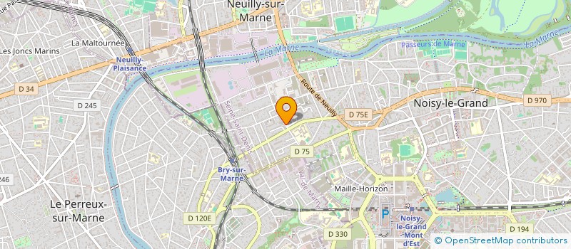 localisation de l'entreprise MONSIEUR MOHAMED EL AHMADI à NOISY-LE-GRAND