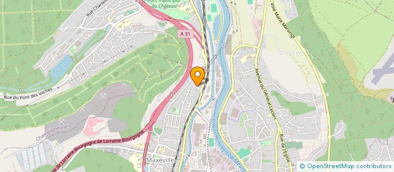 localisation de l'entreprise MONSIEUR MOHAMED EL AHMADI  MAXEVILLE