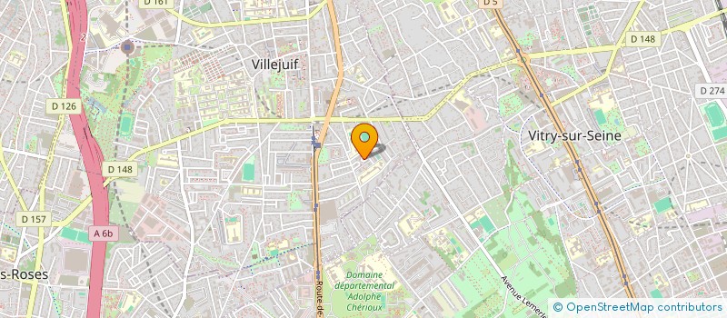 localisation de l'entreprise MONSIEUR MOHAMED EL AIEB  VILLEJUIF