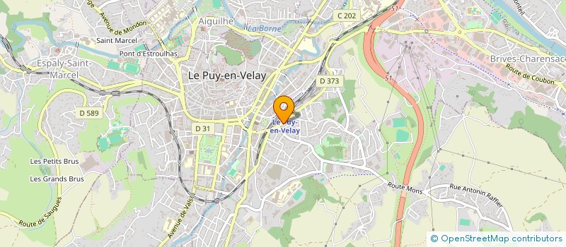 localisation de l'entreprise MONSIEUR MOHAMED EL AJJOURI  LE PUY-EN-VELAY