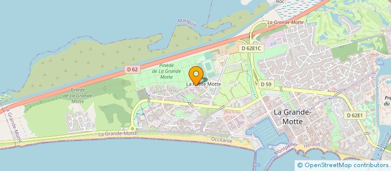 localisation de l'entreprise MONSIEUR MOHAMED EL AJMI  LA GRANDE-MOTTE