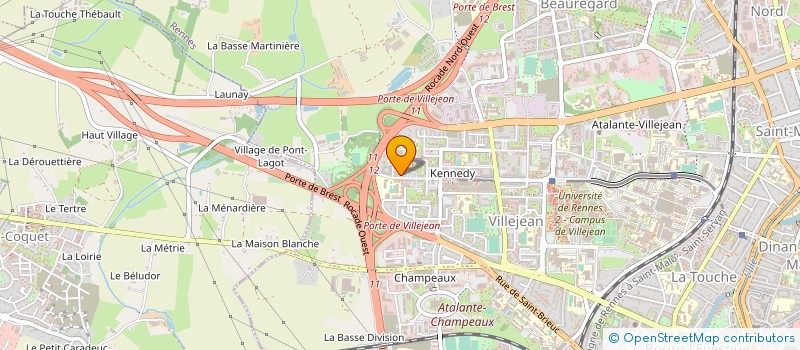 localisation de l'entreprise MONSIEUR MOHAMED EL ALAMI à RENNES