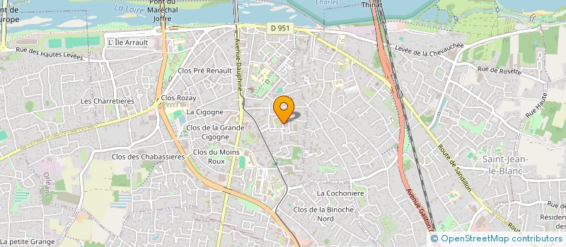 localisation de l'entreprise MONSIEUR MOHAMED EL ALAMI à ORLEANS