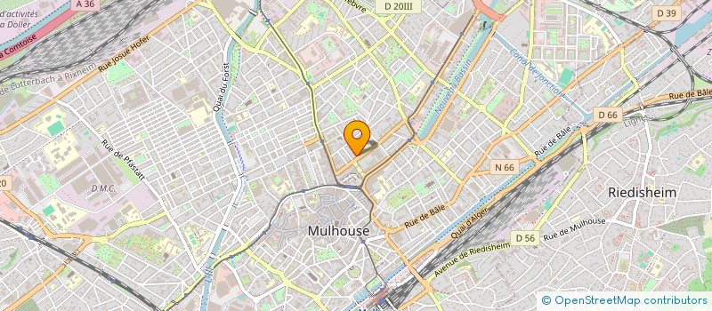 localisation de l'entreprise MONSIEUR MOHAMED EL AMARI  MULHOUSE