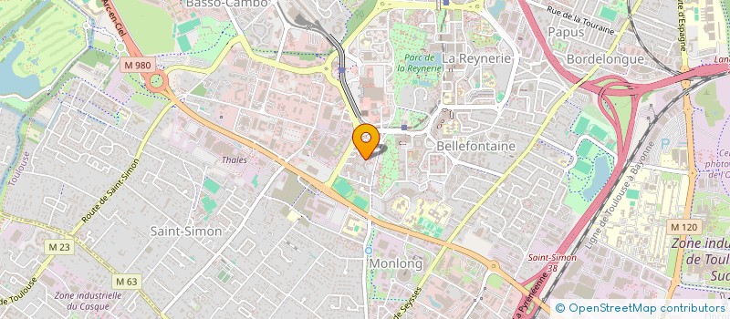 localisation de l'entreprise MONSIEUR MOHAMED EL AMINE ABED AYED  TOULOUSE