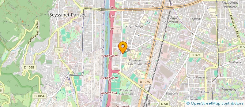 localisation de l'entreprise MONSIEUR MOHAMED EL AMINE BENDJILALI à GRENOBLE