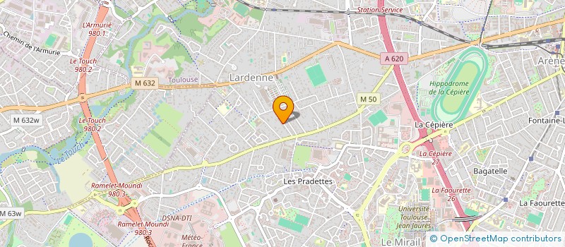 localisation de l'entreprise MONSIEUR MOHAMED EL AMINE BOUKHATEM à BLAGNAC
