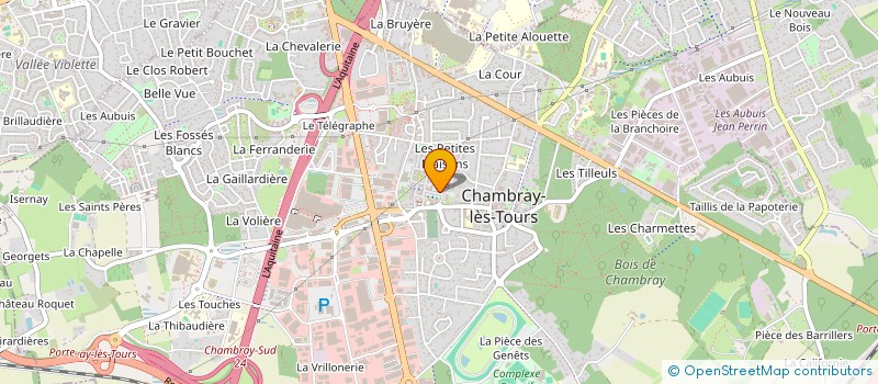 localisation de l'entreprise MONSIEUR MOHAMED EL AMINE BOUKHATEM  CHAMBRAY-LES-TOURS