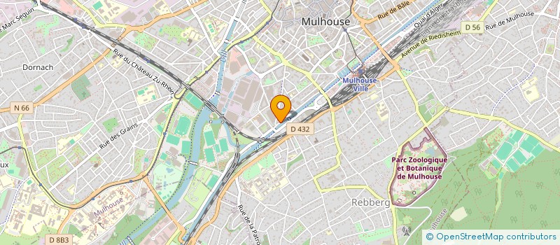 localisation de l'entreprise MONSIEUR MOHAMED EL AMINE IZRI à MULHOUSE