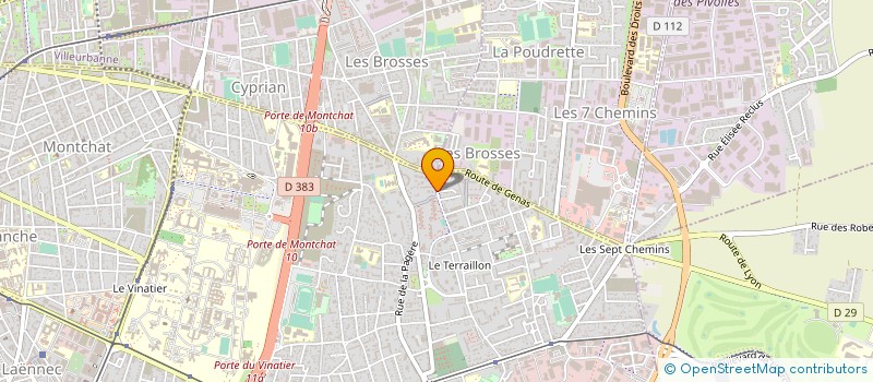 localisation de l'entreprise MONSIEUR MOHAMED EL AMINE KAOUANI  BRON