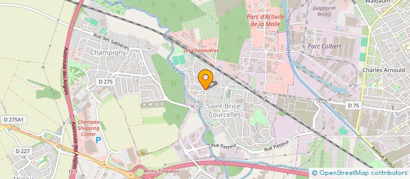 localisation de l'entreprise MONSIEUR MOHAMED EL AMINE KERNACHI  SAINT-BRICE-COURCELLES