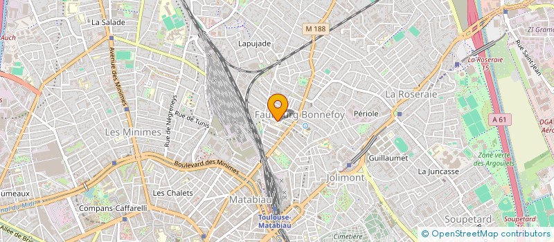 localisation de l'entreprise MONSIEUR MOHAMED EL AMINE MOH  TOULOUSE