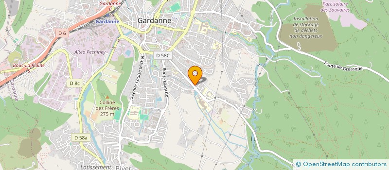 localisation de l'entreprise MONSIEUR MOHAMED EL AMINE SMILI à GARDANNE