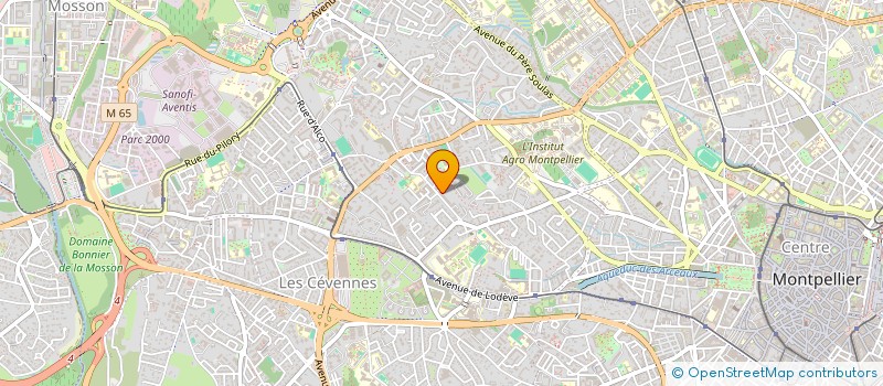 localisation de l'entreprise MONSIEUR MOHAMED EL AMINE YESREF à MONTPELLIER