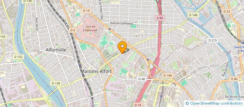 localisation de l'entreprise MONSIEUR MOHAMED EL AMOURI  MAISONS-ALFORT