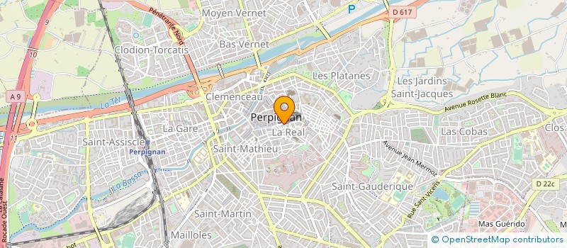 localisation de l'entreprise MONSIEUR MOHAMED EL AMRANI IKECH HITEN  PERPIGNAN