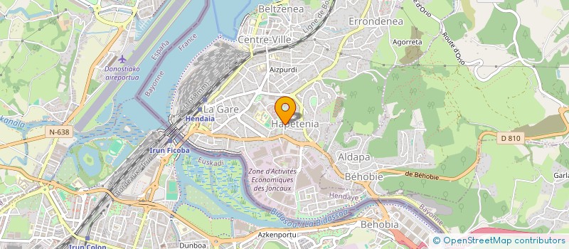 localisation de l'entreprise MONSIEUR MOHAMED EL AOUFI EL AOUFI  HENDAYE